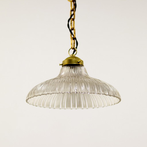 Art Deco Holophane Hanglamp