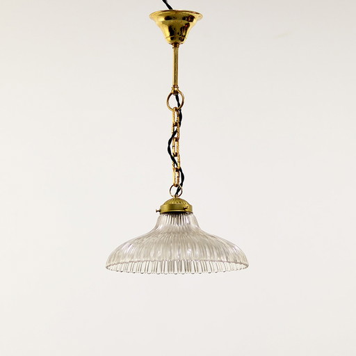 Art Deco Holophane Hanglamp