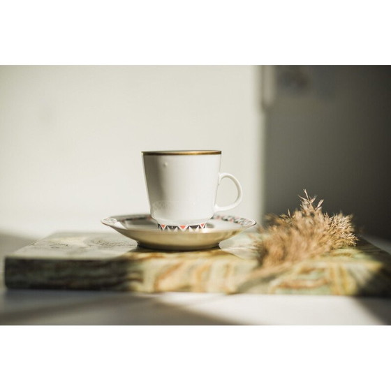 Image 1 of Vintage espresso set voor Freiberger Porzellan