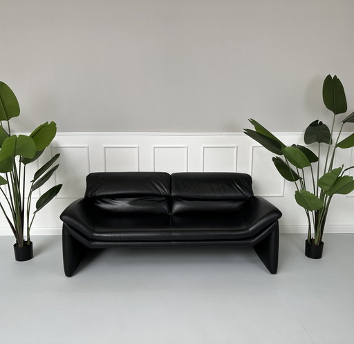 De Sede Designer Merk Sofa Leder Desede Zwart Zwitserland