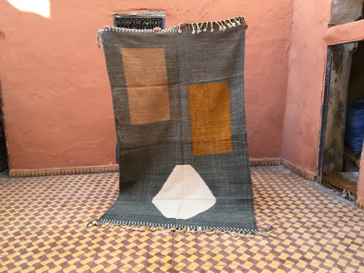 Kelim Boujaad Berber Tapijt 247 X 149 Cm