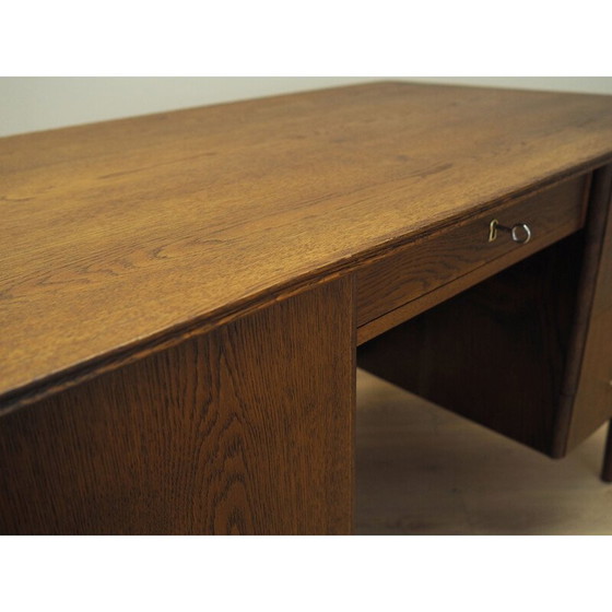 Image 1 of Vintage eikenhouten bureau, Denemarken 1970