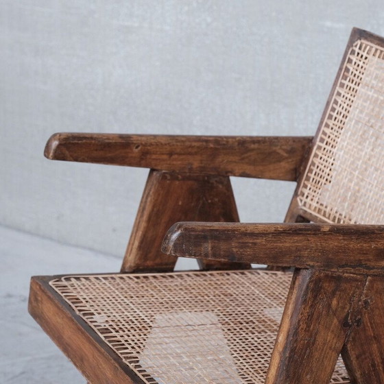 Image 1 of 2x Chandigarh vintage bureaustoelen PJ-SI-28-B