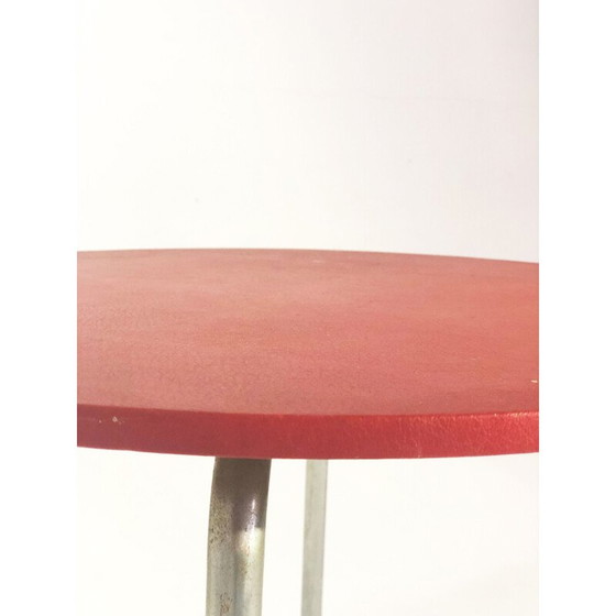 Image 1 of Vintage skai en aluminium tafel, 1960-1970