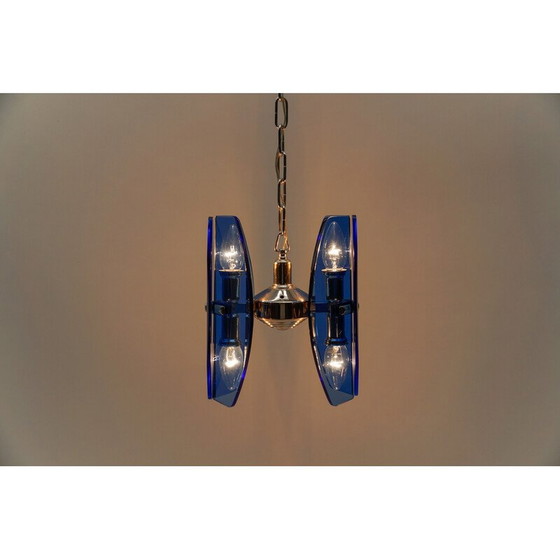 Image 1 of Vintage plafondlamp van Antonio Lupi voor Veca Italië 1960