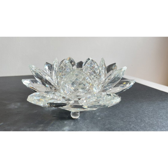 Image 1 of Vintage presse-papier in geslepen kristal