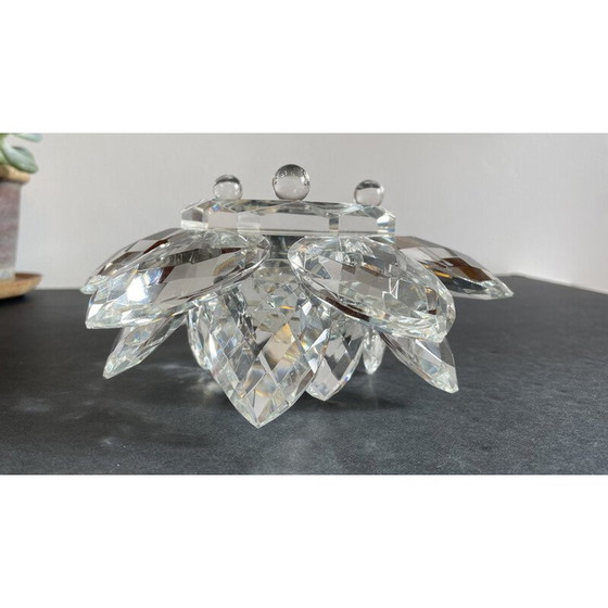 Image 1 of Vintage presse-papier in geslepen kristal