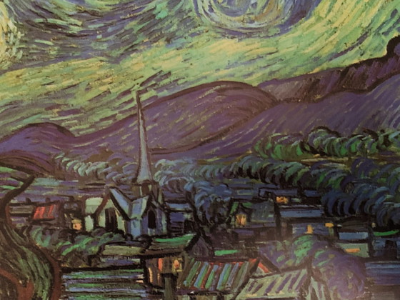 Image 1 of Vincent Van Gogh: “Sterrennacht, 1889”.