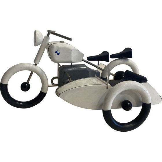 Image 1 of Vintage motorfietsfiguur Aroutcheff Michel, 1986