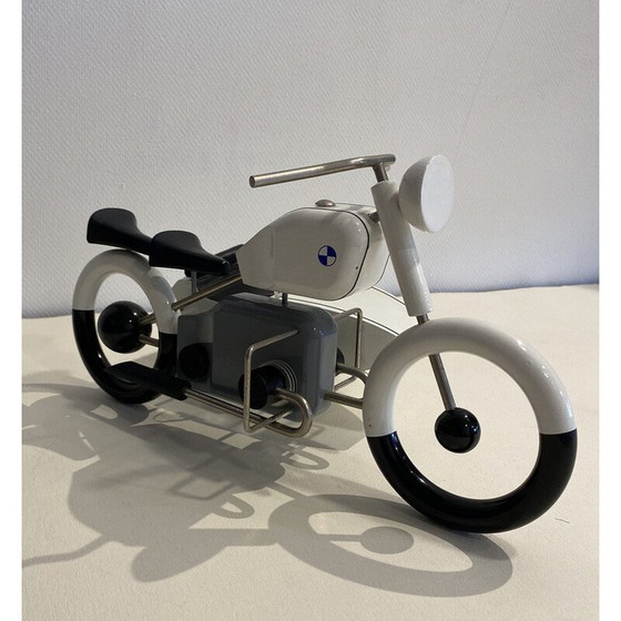 Image 1 of Vintage motorfietsfiguur Aroutcheff Michel, 1986