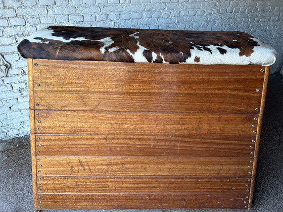 Image 1 of Vintage plintkast turnzaal