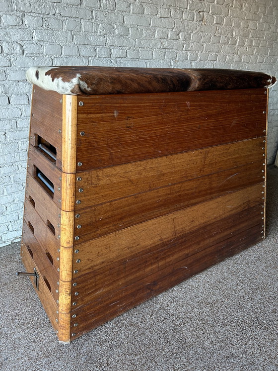 Image 1 of Vintage plintkast turnzaal