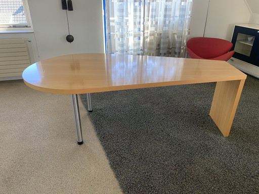 Handgemaakte druppel eettafel