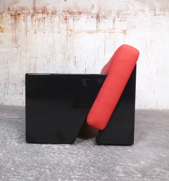 Image 1 of Artifort model 750 - Sandwich sofa - Red Kvadrat