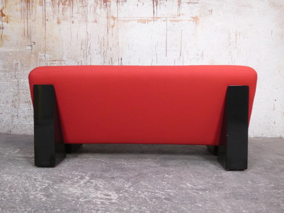 Image 1 of Artifort model 750 - Sandwich sofa - Red Kvadrat