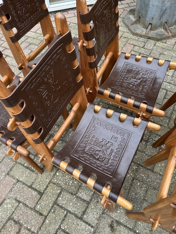 Image 1 of Angel Pazmino eetkamerstoelen, 1960s