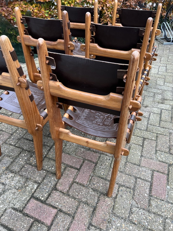 Image 1 of Angel Pazmino eetkamerstoelen, 1960s