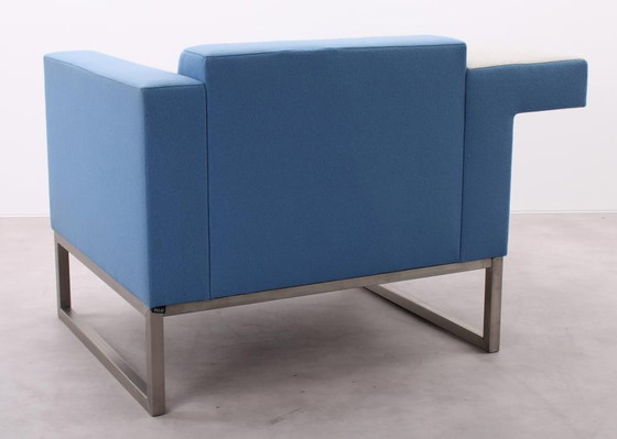 Image 1 of Casala Palau Bricks fauteuil blauw