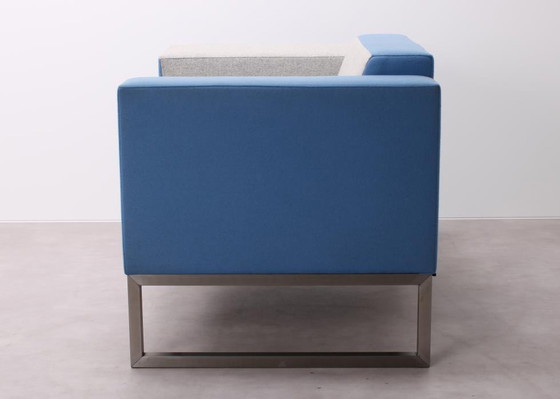 Image 1 of Casala Palau Bricks fauteuil blauw