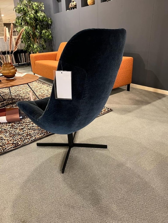 Image 1 of Gelderland 7405 Draai Fauteuil velours stof