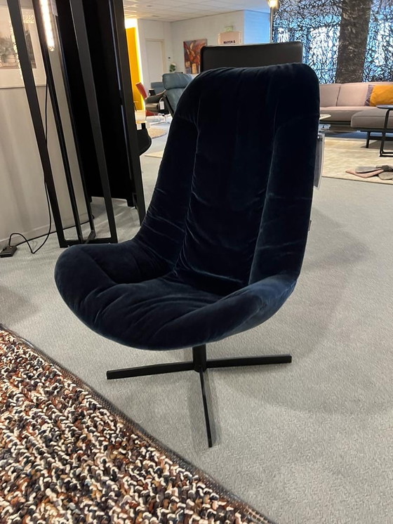 Image 1 of Gelderland 7405 Draai Fauteuil velours stof