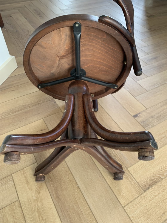 Image 1 of Thonet draaistoel