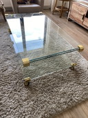 Galloti en Radice Hollywood Regency salontafel en 2 bijzettafels