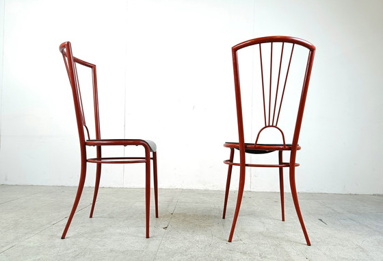 Image 1 of 4x post moderne eetkamerstoelen