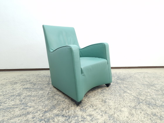 Image 1 of Wittmann leren fauteuil design fauteuil stoel lounge stoel fauteuil