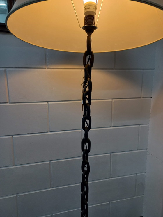 Image 1 of Vintage Kettinglamp Brutalist Style Jaren 50-60