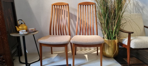 4x Preben Schou chair