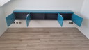 Cappellini hangend dressoir turquoise