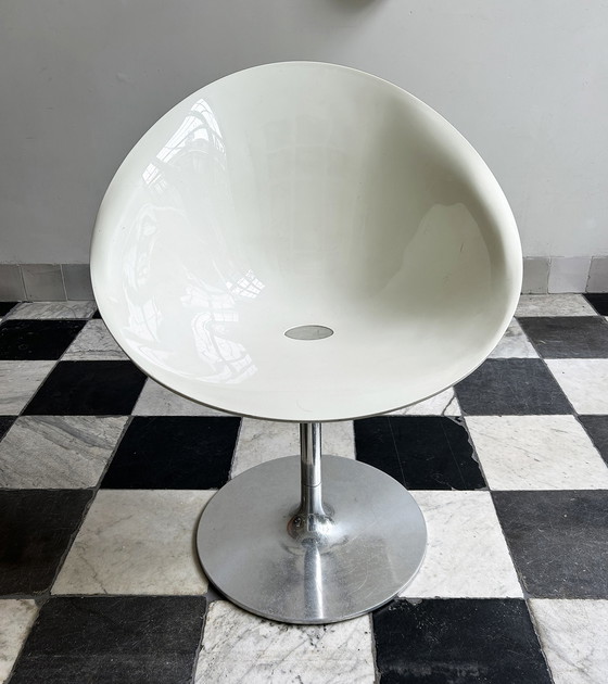 Image 1 of Kartell Eros draaistoel door Philip Starck