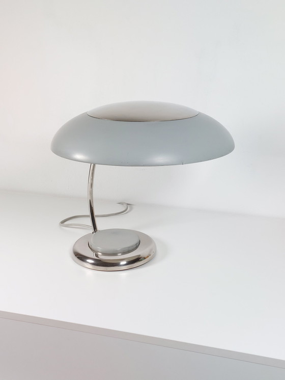 Image 1 of 1X bureaulamp tafellamp veb ddr bauhaus