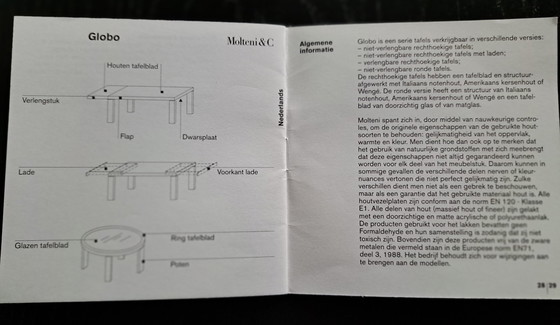 Image 1 of Molteni Globo eetkamertafel