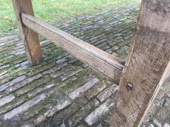 Image 1 of Boeren Tafel Eettafel Leeftafel Frans Antiek