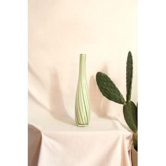 Image 1 of Vintage Lolly Murano Vaas Italië 1970