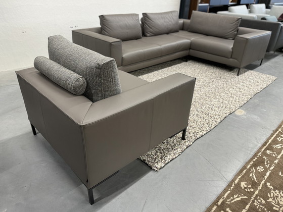 Image 1 of Design on stock Aikon Lounge Hoekbank Leer