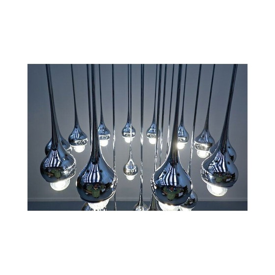 Image 1 of Vintage Esperia kroonluchter, Italië 1960