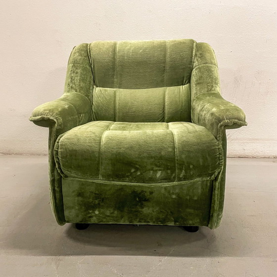 Image 1 of Modulaire Vintage Zitgroep Uit De Jaren '70 (Bank + Clubfauteuil)