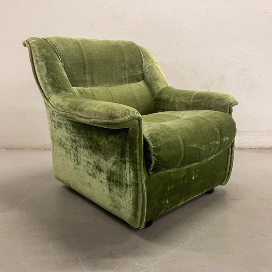 Image 1 of Modulaire Vintage Zitgroep Uit De Jaren '70 (Bank + Clubfauteuil)