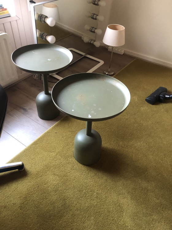 Image 1 of Set Bijzettafel Mosgroen