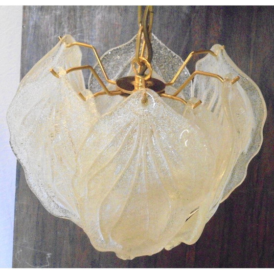 Image 1 of Vintage kroonluchter van Murano glas, Novaresi, 1980