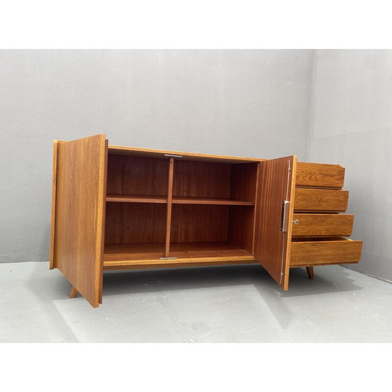 Image 1 of Mid century U-460 dressoir van Jiří Jiroutek voor Interiér Praha, Tsjecho-Slowakije