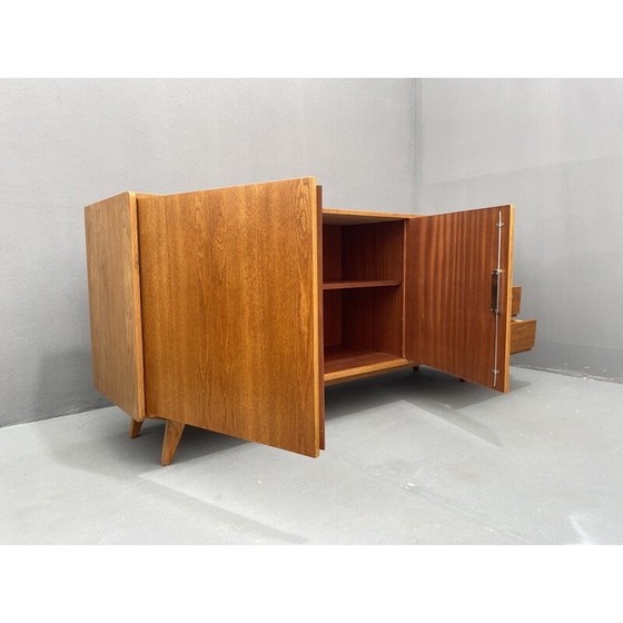 Image 1 of Mid century U-460 dressoir van Jiří Jiroutek voor Interiér Praha, Tsjecho-Slowakije