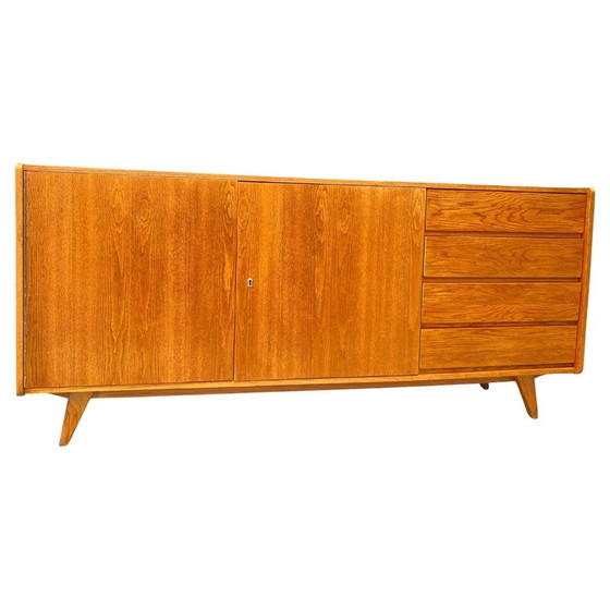 Image 1 of Mid century U-460 dressoir van Jiří Jiroutek voor Interiér Praha, Tsjecho-Slowakije