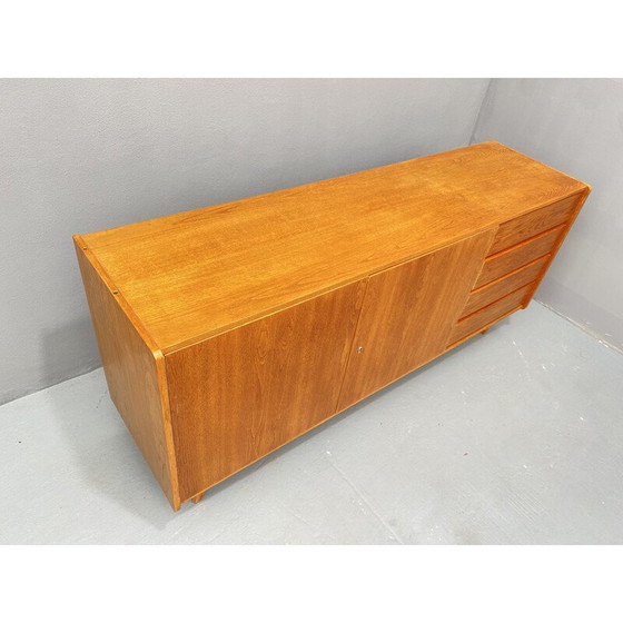 Image 1 of Mid century U-460 dressoir van Jiří Jiroutek voor Interiér Praha, Tsjecho-Slowakije