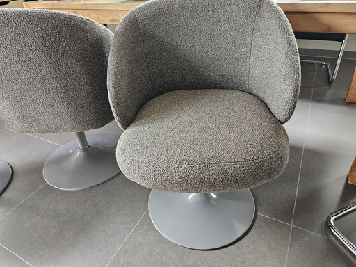 6x Design-Eetkamerstoelen