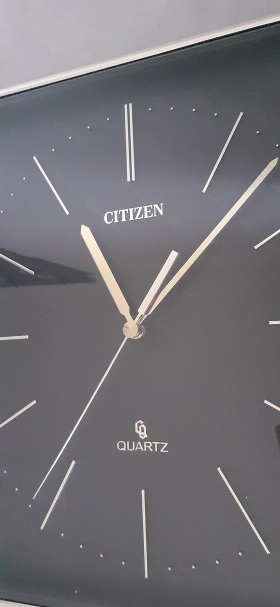 Image 1 of Citizen Wandklok Qk2421-B In Art Deco Stijl