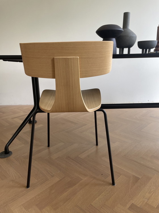 Image 1 of 6x Moderne eetkamerstoelen